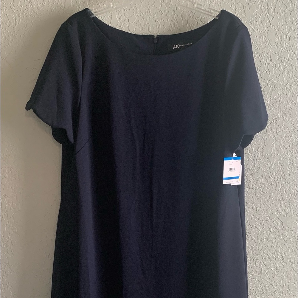 Anne Klein Dress Navy Blue